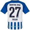 Billige Fotballdrakter Hertha BSC Selke 27 Hjemmedraktsett 2017/18 Kortermet