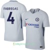 Billige Fotballdrakter Chelsea Fabregas Bortedraktsett 2017/18 Kortermet
