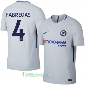 Billige Fotballdrakter Chelsea Fabregas Bortedraktsett 2017/18 Kortermet