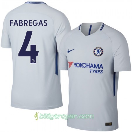 Billige Fotballdrakter Chelsea Fabregas Bortedraktsett 2017/18 Kortermet