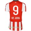 Billige Fotballdrakter PSV De Jong 9 Hjemmedraktsett 2017/18 Kortermet