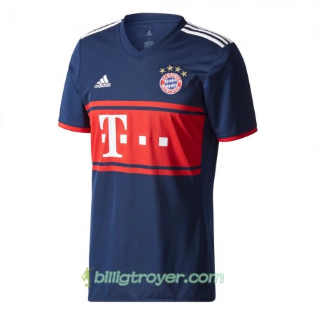 Billige Fotballdrakter FC Bayern München Bortedraktsett 2017/18 Kortermet