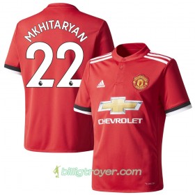 Billige Fotballdrakter Manchester United Mkhitaryan 22 Hjemmedraktsett 2017/18 Kortermet