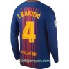 Billige Fotballdrakter FC Barcelona I. Rakitic Hjemmedraktsett 2017/18 Langermet
