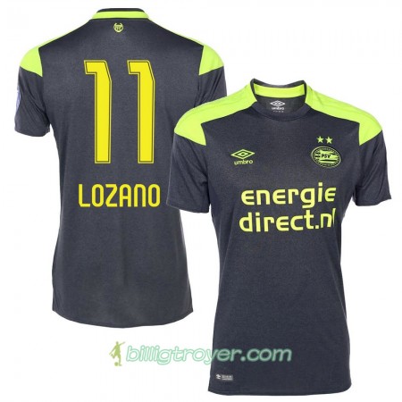 Billige Fotballdrakter PSV Lozano 11 Bortedraktsett 2017/18 Kortermet
