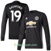 Billige Fotballdrakter Manchester United Rashford Bortedraktsett 2017/18 Langermet
