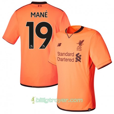 Billige Fotballdrakter Liverpool 3rd Mané drakt 2017/18 Kortermet