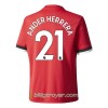 Billige Fotballdrakter Manchester United Ander Herrera Hjemmedraktsett 2017/18 Kortermet
