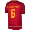 Billige Fotballdrakter AS Roma Strooman 6 Hjemmedraktsett 2017/18 Kortermet