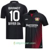 Billige Fotballdrakter Bayer 04 Leverkusen Brandt 10 Hjemmedraktsett 2017/18 Kortermet