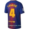 Billige Fotballdrakter FC Barcelona I. Rakitic 4 Hjemmedraktsett 2017/18 Kortermet