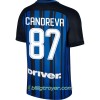 Billige Fotballdrakter Inter Candreva 87 Hjemmedraktsett 2017/18 Kortermet