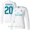 Billige Fotballdrakter Real Madrid Asensio Hjemmedraktsett 2017/18 Langermet