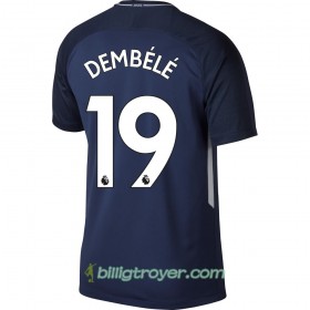 Billige Fotballdrakter Tottenham Hotspur Dembélé 19 Bortedraktsett 2017/18 Kortermet