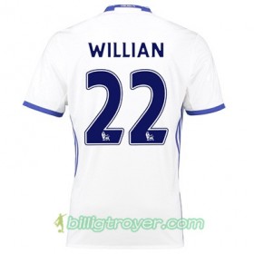 Billige Fotballdrakter Chelsea WILLIAN 22 Tredjedraktsett 2017/18 Kortermet