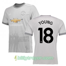 Billige Fotballdrakter Manchester United YOUNG 18 Tredjedraktsett 2017/18 Kortermet