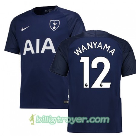Billige Fotballdrakter Tottenham Hotspur WANYAMA 12 Bortedraktsett 2017/18 Kortermet