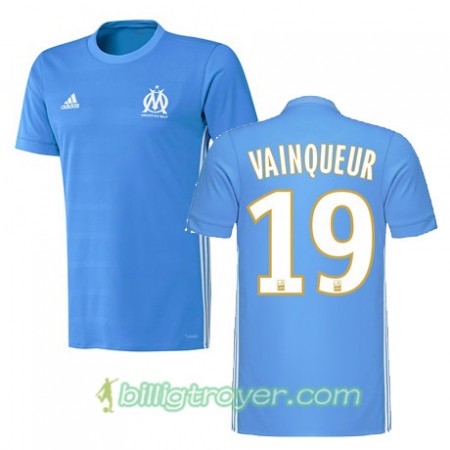 Billige Fotballdrakter Olympique de Marseille WILLIAM VAINQUEUR 19 Bortedraktsett 2017/18 Kortermet