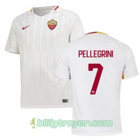 Billige Fotballdrakter AS Roma PELLEGRINI 7 Bortedraktsett 2017/18 Kortermet