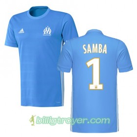 Billige Fotballdrakter Olympique de Marseille BRICE SAMBA 1 Bortedraktsett 2017/18 Kortermet