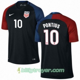 Billige Fotballdrakter USA CHRISTIAN PULISIC Bortedraktsett 2016/17 Kortermet