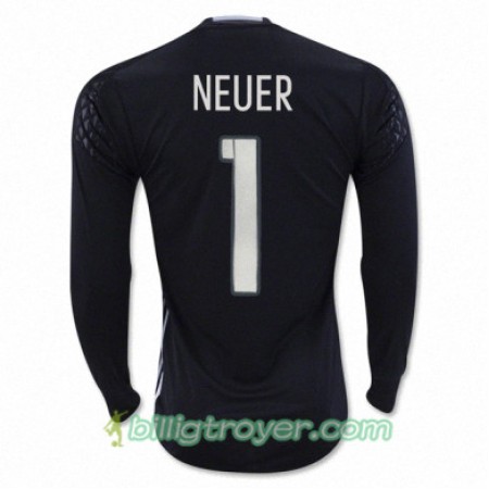 Billige Fotballdrakter Tyskland MANUEL NEUER Hjemmedraktsett Euro 2016 Langermet