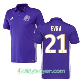 Billige Fotballdrakter Olympique de Marseille Patrice Evra 21 Tredjedraktsett 2017/18 Kortermet