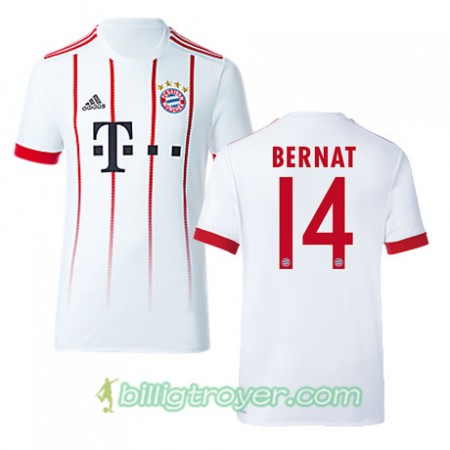 Billige Fotballdrakter FC Bayern München BERNAT 14 Tredjedraktsett 2017/18 Kortermet