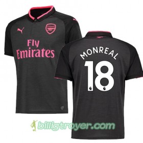 Billige Fotballdrakter Arsenal MONREAL 18 Tredjedraktsett 2017/18 Kortermet