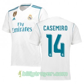 Billige Fotballdrakter Real Madrid CASEMIRO 14 Hjemmedraktsett 2017/18 Kortermet