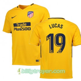 Billige Fotballdrakter Atlético Madrid LUCAS 19 Bortedraktsett 2017/18 Kortermet