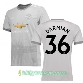 Billige Fotballdrakter Manchester United DARMIAN 36 Tredjedraktsett 2017/18 Kortermet