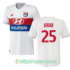 Billige Fotballdrakter Olympique Lyonnais HOUSSEM AOUAR 25 Hjemmedraktsett 2017/18 Kortermet