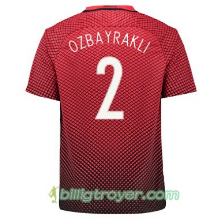 Billige Fotballdrakter Tyrkia SENER OZBAYRAKLI Hjemmedraktsett Euro 2016