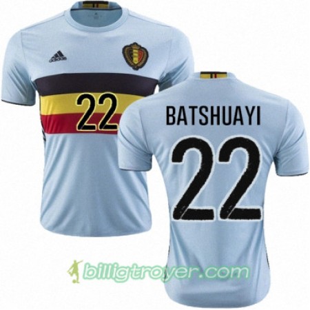 Billige Fotballdrakter Belgia MICHY BATSHUAYI Bortedraktsett Euro 2016