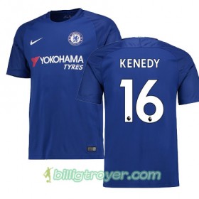 Billige Fotballdrakter Chelsea KENEDY 16 Hjemmedraktsett 2017/18 Kortermet