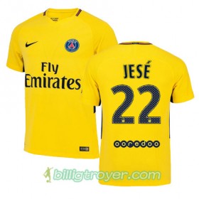 Billige Fotballdrakter Paris SG JESE 22 Bortedraktsett 2017/18 Kortermet