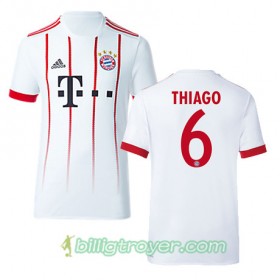 Billige Fotballdrakter FC Bayern München THIAGO 6 Tredjedraktsett 2017/18 Kortermet