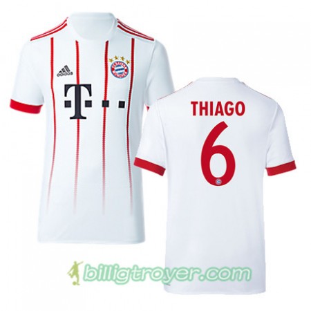 Billige Fotballdrakter FC Bayern München THIAGO 6 Tredjedraktsett 2017/18 Kortermet