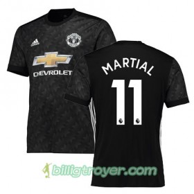 Billige Fotballdrakter Manchester United MARTIAL 11 Bortedraktsett 2017/18 Kortermet