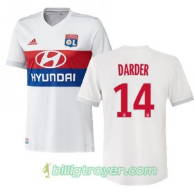 Billige Fotballdrakter Olympique Lyonnais SERGI DARDER 14 Hjemmedraktsett 2017/18 Kortermet