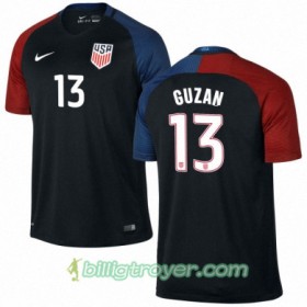 Billige Fotballdrakter USA BRAD GUZAN Bortedraktsett 2016/17 Kortermet