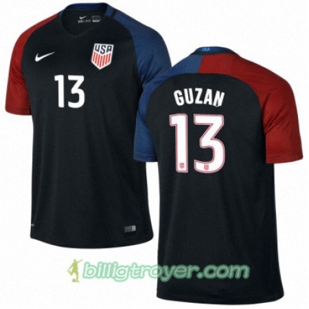 Billige Fotballdrakter USA BRAD GUZAN Bortedraktsett 2016/17 Kortermet