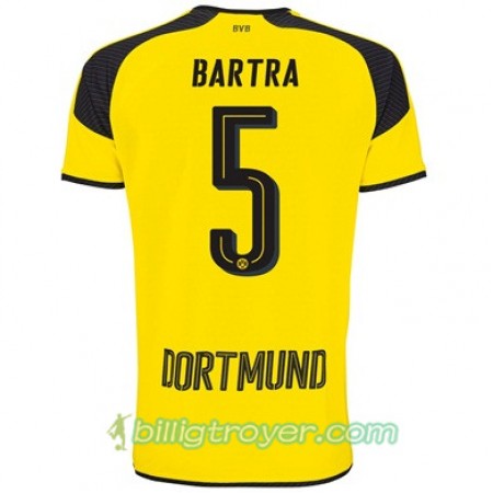 Billige Fotballdrakter Borussia Dortmund BARTRA 5 Tredjedraktsett 2017/18 Kortermet