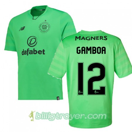 Billige Fotballdrakter Celtic FC CRISTIAN GAMBOA Tredjedraktsett 2017/18 Kortermet