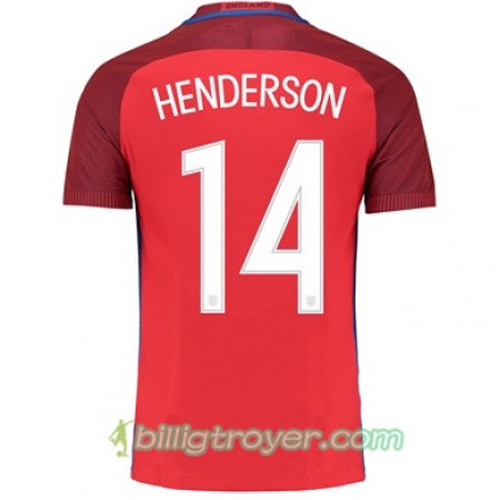 Billige Fotballdrakter England HENDERSON Bortedraktsett Euro 2016