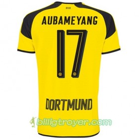 Billige Fotballdrakter Borussia Dortmund AUBAMEYANG 17 Tredjedraktsett 2017/18 Kortermet