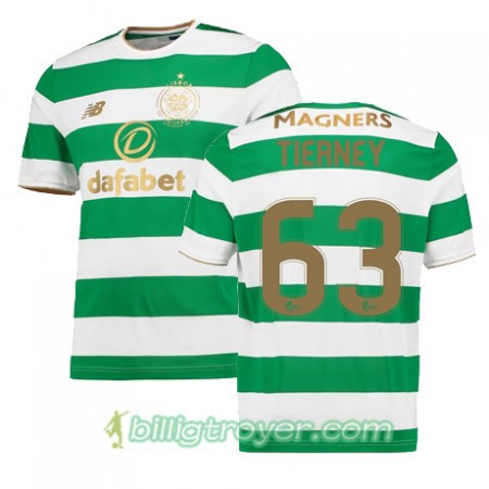 Billige Fotballdrakter Celtic FC KIERAN TIERNEY Hjemmedraktsett 2017/18 Kortermet