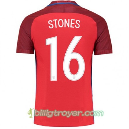 Billige Fotballdrakter England STONES Bortedraktsett Euro 2016