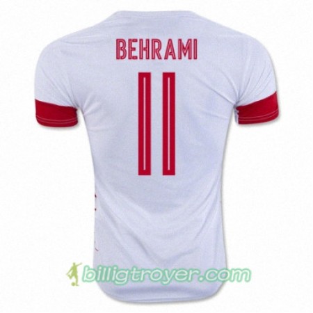 Billige Fotballdrakter Sveits VALON BEHRAMI Bortedraktsett Euro 2016